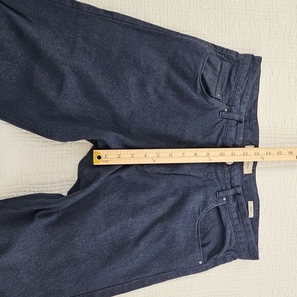 Calvin Klein Jeans Men's 36x30 Navy Blue Classic Straight Cotton Modal EUC LN - Picture 12 of 15